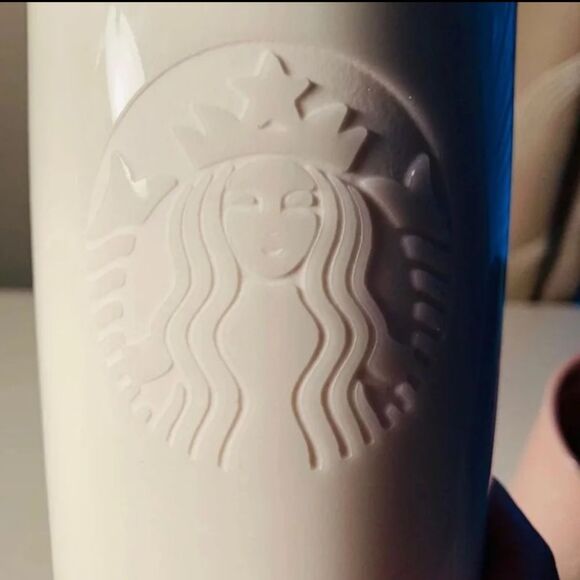 Starbucks Porcelain Coffee Mug, Tumbler with Lid - Picture 5 of 9